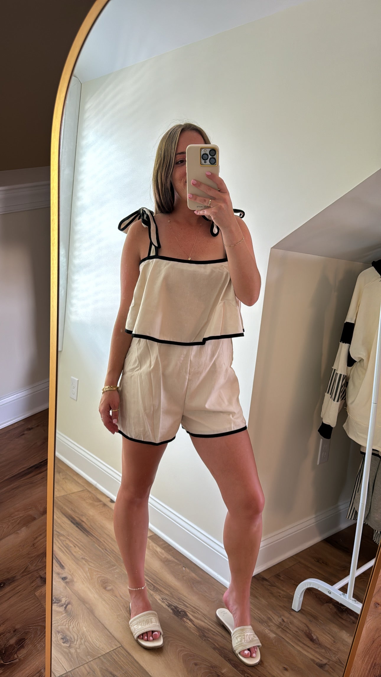 GIANNA TIE ROMPER