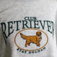 CLUB RETRIEVER EMBROIDERED SWEATSHIRT